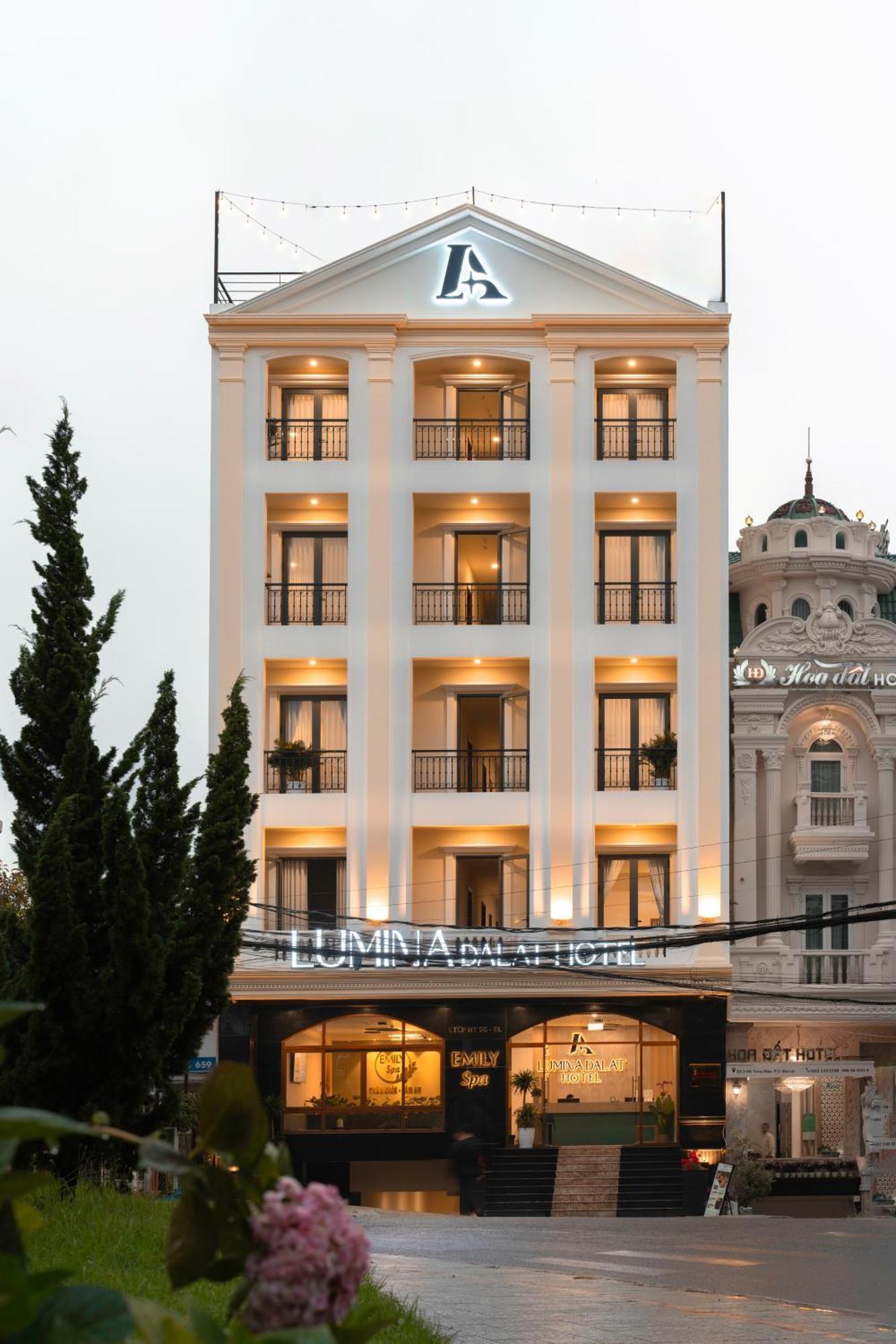 Lumina Hotel Da Lat Central エクステリア 写真